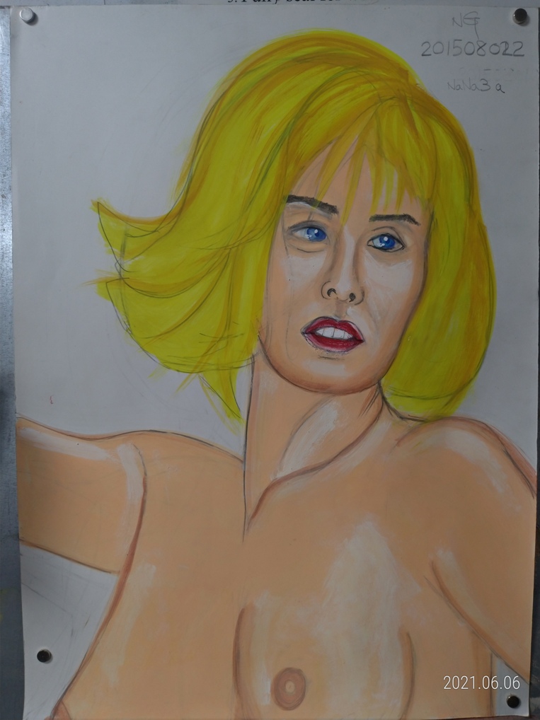 color painting of Dina Jewel