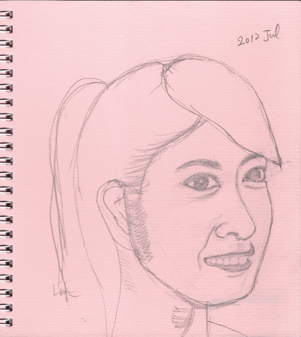 sketch of Lin Yichen