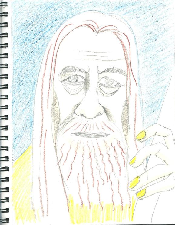sketch of Lord of Ring