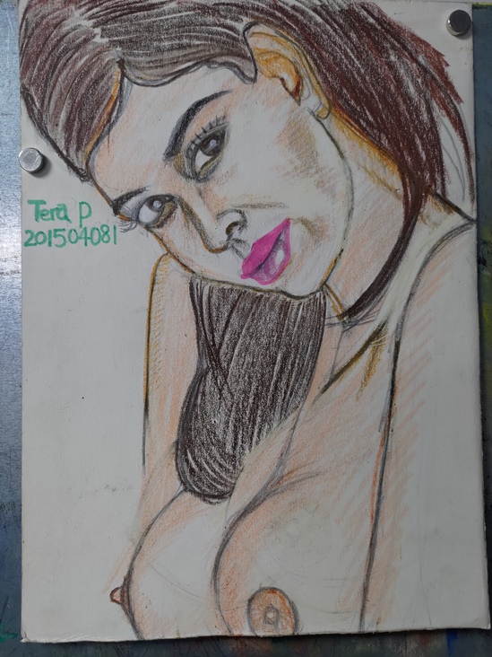 sketch of Tera Patrick